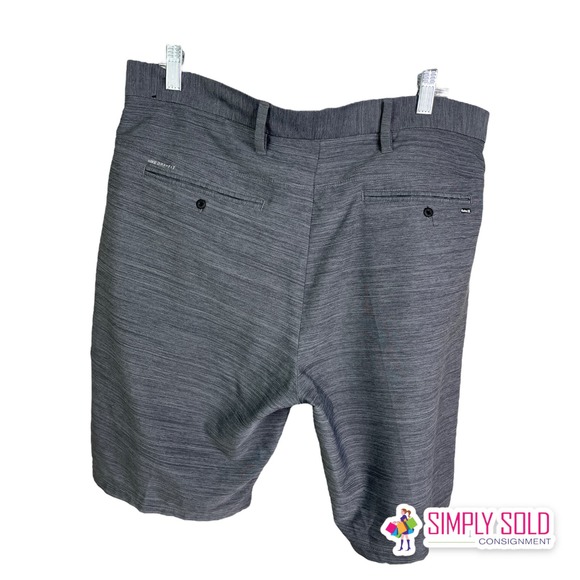 Hurley Nike Dri-Fit Men's Phantom Board Shorts Heather Gray Lightweight Sz 34 - Picture 2 of 8